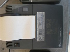 VERIFONE Printer 220, Tranz 330, Pin Pad 1000 Credit card System-Powers ON-AS IS