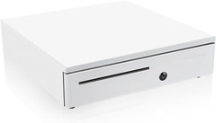 White Cash Drawer, 16″ Heavy Duty Cash Register for Point of Sale (POS) System,