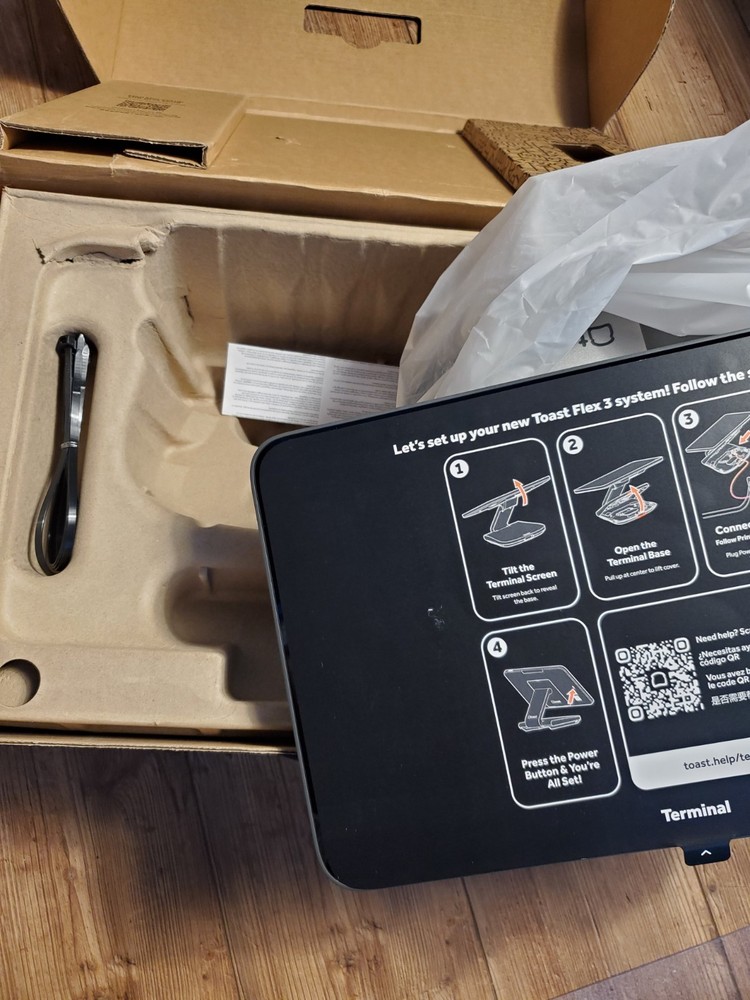 Newest Toast Flex 3 POS Terminal Data Processing System – MPN: TT300
