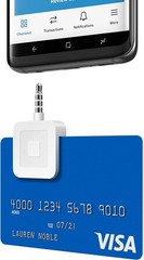 Square A-PKG-0206-01 Credit Debit Card Reader – White for Apple iPhone Android