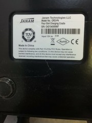 – LOT OF 3 JANAM XM66 WINDOWS MOBILE 6.1 HANDHELD COMPUTERS W/ CRD-P4 CHARGER