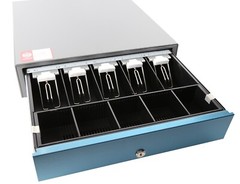 Panasonic POS Cash Drawer; Small, 18 x 17 1/4 x 4, w/ RJ11 Cable, JS-750CD-RJ11