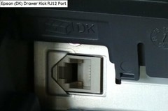POS-X Kick Cable / Cord for EPSON, Citizen Receipt Printers to POS-X Cash Drawer