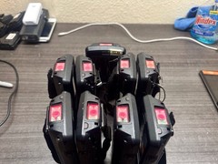 Lot Of 9 JANAM Barcode Mobile Computer Scanners Model: XM66| #D42