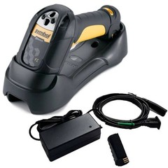 Zebra LS3578-FZ20005WR Bluetooth Wireless 1D USB Laser Barcode Scanner Kit Used