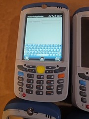 Lot of 12 Zebra MC55A0 Handheld Computer Barcode Scanners W/ Battery No Charger