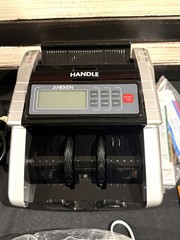 Aneken Money Counter Bill Counter Machine UV MG IR Tested Working w/ Box