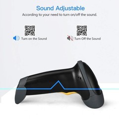 Eyoyo Handheld USB 2D Barcode Scanner, Wired Automatic QR Code Scanner PDF417…