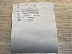 Star Micronics TSP100 future PRNT Thermal POS Receipt Printer /JUA1043