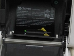 Clover Mini (Wi-Fi) C302U POS System/Credit Card Terminal for parts or not worki