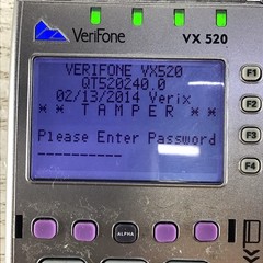 Lot Of 10 Verifone VX520 POS Terminals Tested Tampered READ