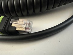 💥NEW Zebra CBA-RF4-C09ZBR 9ft Serial Data Transfer Cable Vehicle Mount Terminal