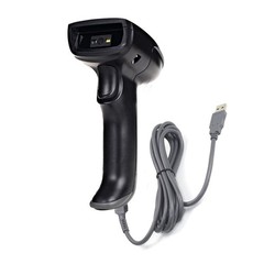 Wired Barcode Scanner Reader for Computers – USB Handheld QR PDF417 UPC EAN Gun