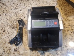 Aneken Money Counter Machine with Value Count, Dollar, Euro UV/MG/IR/DD/DBL/HLF/