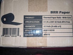(32 Rolls) 3 1/8 x 230 Thermal Paper Receipt Rolls fits all Clover P… All Sale