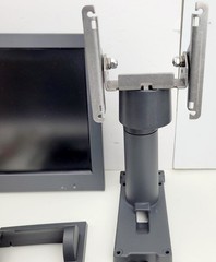TOSHIBA 4820-51G Touch Display 15″ Monitor W/Moveable Arm Mounting Bracket Testd