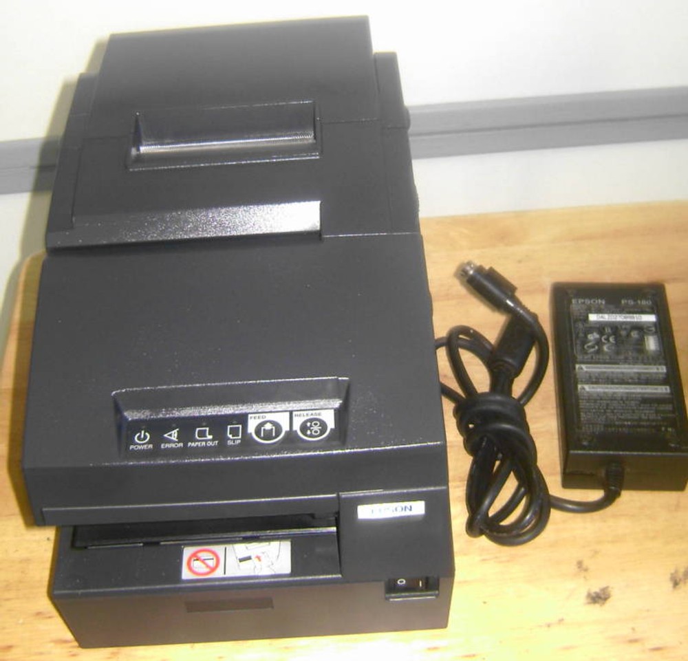 EPSON TM-H6000III POS RECEIPT/ VALIDATION PRINTER MODEL M147G – SERIAL PORT