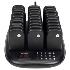 Retekess TD175P Restaurant Pager Calling Queuning System 30 Buzzer Cafe Bar Club