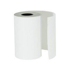 (50 Rolls) 2 1/4 x 55 Thermal Paper Rolls (57mm x 30mm) For New Square Termin…