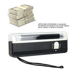 Handheld Money Detector Lightweight Tool For Bill Checking Premium