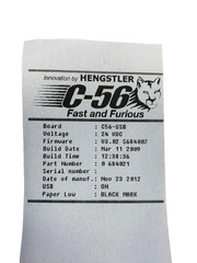 Hengstler C-56 Gilbarco Encore 500s/700s USB CRIND Printer 0684076 w/new pr head