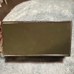 Green Metal Military Style Cash Box Key Lock with Carry Handle Portable No Key