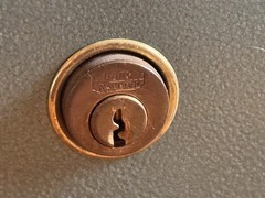 Vintage Burg Wachter Large Royal Cash Box Safe, 13 Pounds
