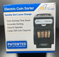 Royal Sovereign QS-1AC Electric Single Row Coin Sorter – Tested!