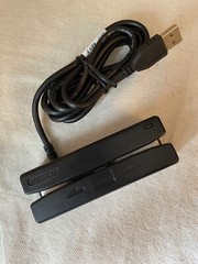 IDTECH USB Credit Card Reader – Model: IDRE-334133B-1M
