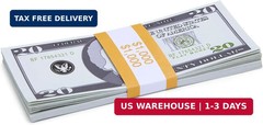 300 Pack Self Adhesive Currency Straps Money Bands for Bills Wrappers Sorting US