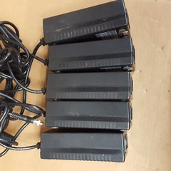 Lot of 5- 60W AC Power Adapter PMP60-12-B12 (NoPwrCrds) USED