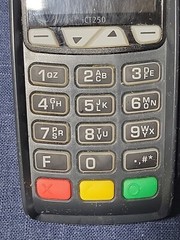 Ingenico iCT250 LCD Display Wireless Credit Card Reader Terminal Lot Of 3 Parts