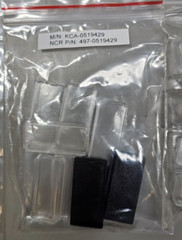 NCR 6932-K962-V001 Replacement RealPOS Keyboard Labels Stickers Caps KCA-N4374
