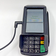 Dejavoo Z9 3.5″ VEGA3000 LCD POS Credit Card Terminal w/ Power Adapter Tested