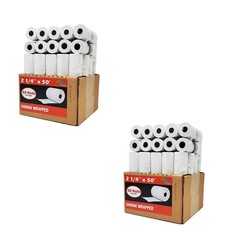 2 1/4″ X 50′ THERMAL PAPER 50 ROLLS VX520 BPA FREE VEEDER ROOT THERMAL PAPER