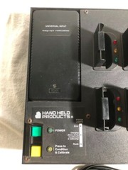 HHP Handheld Products 10-Slot Battery Charger 7200 Dolphin 90009373 + batteries