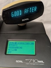 Royal Alpha 710ML Cash Register Management System Thermal Receipt Printer no key