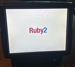 VeriFone RUBY2 Touchscreen POS Console USED