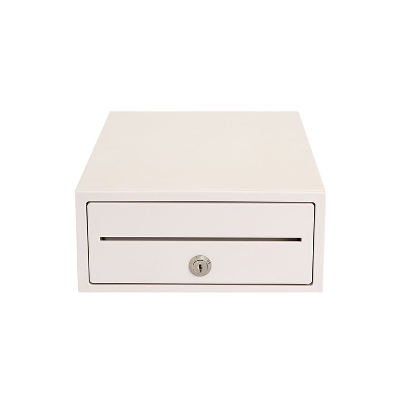 New Small Cash Drawer with RJ11 Interface 4 Bill 6 Coin Holders for POS System