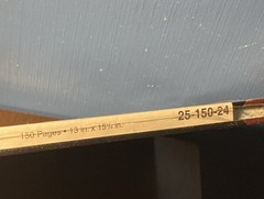Boorum & Pease 25 Series Columnar Book, 24 Column 150 Page – 25-150-24 (NEW NOS)