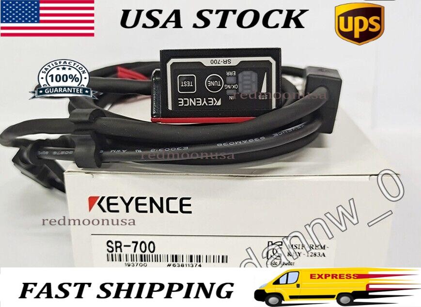 New In Box KEYENCE SR-700 Barcode Reader Scanner Free fast shipping