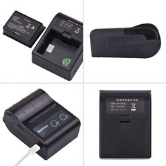 1-Portable 58mm 2 Inches Wireless BT Thermal Bill Receipt Printer Mini IADT