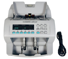 💰Cummins JetScan 4062 Bill Counter Mixed Denomination Scanner Single Pocket Pro