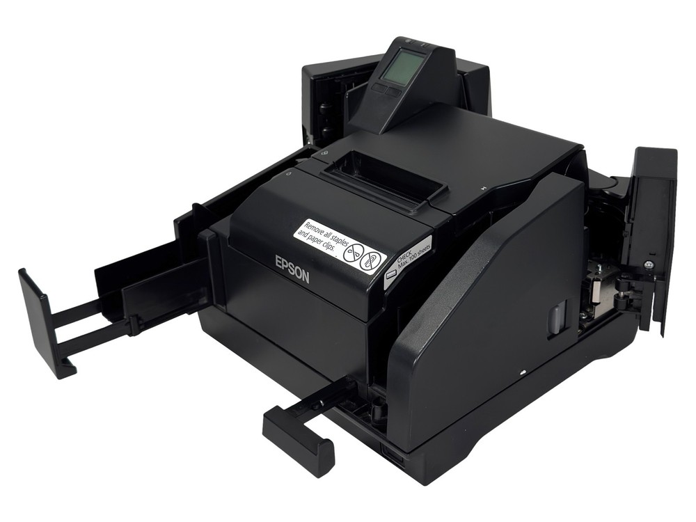 Epson Receipt Printer TM-S9000II-MJ Model M351A Check Scanner Cheque Reader