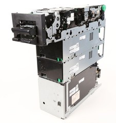 Fujitsu Scalable Recycler w/ (2) Recycling Stackers, Cash Box, and Top Module