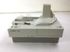 Canon CR180 Check Scanner Includes Power Supply Needs Ink Cartridge