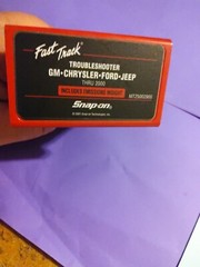 Snap-On Troubleshooter GM CHRYSLER FORD JEEP Thru 2000 W/ Insight MT25002900