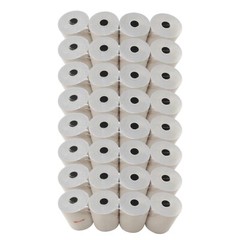 (32 Rolls) 2-Ply Carbonless 3″ x 95′ White/Yellow Receipt Paper for Restaurants