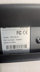 Logic Controls KB1700 Kitchen Display System Bump Bar KB1700-B Part 400044