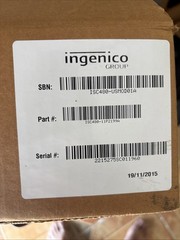 INGENICO iSC TOUCH 480 ISC480‑11P2809A Credit Card Payment Terminal BRAND NEW